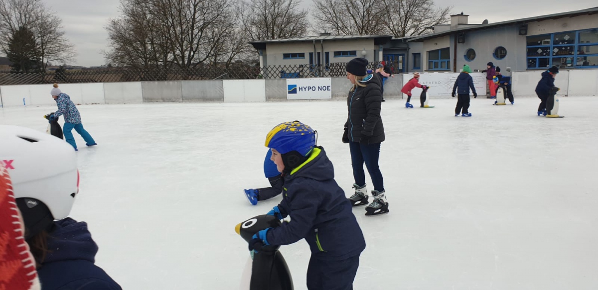 Eislaufen in Melk 31.01.2022