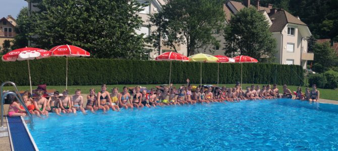 Badespaß im Freibad Weiten