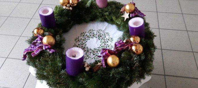 Unser Adventkranz Unser Adventkranz